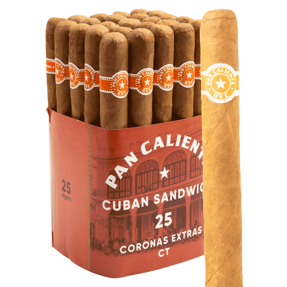 HVC Pan Caliente Cuban Sandwich - Connecticut Corona Extra